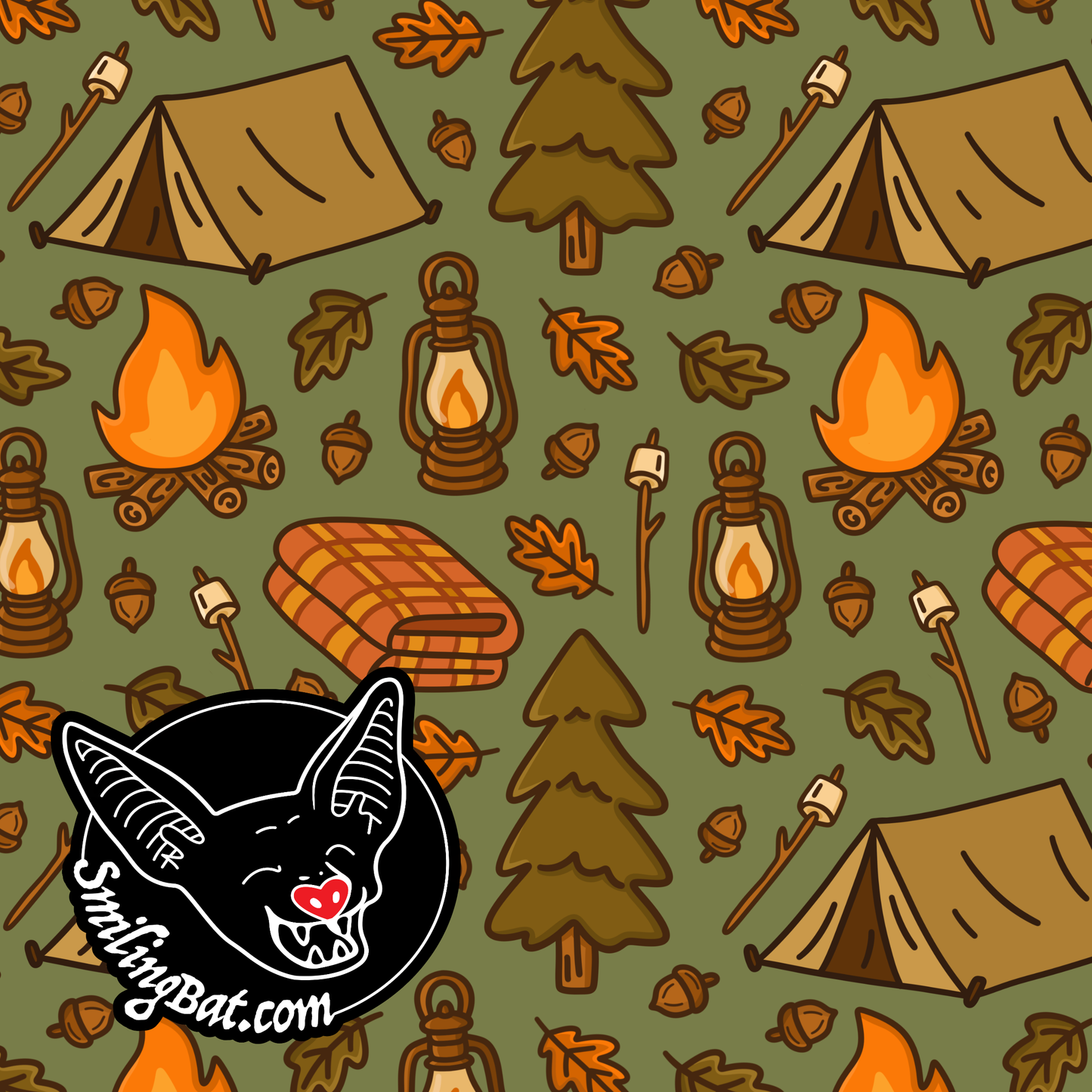 Cosy campsite green