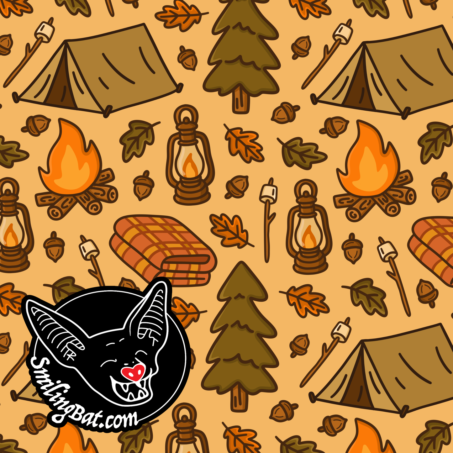 Cosy campsite yellow