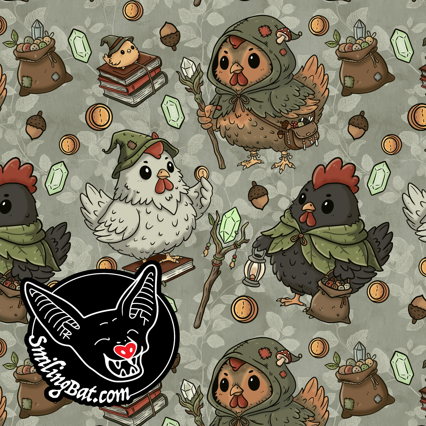 Goblin core chickens