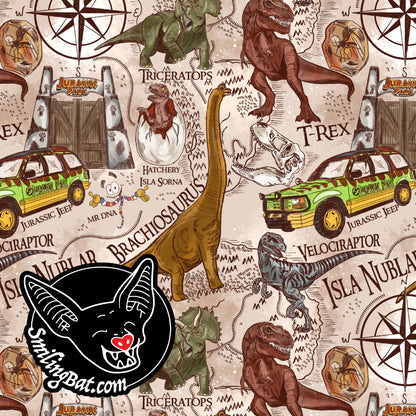 Jurassic map