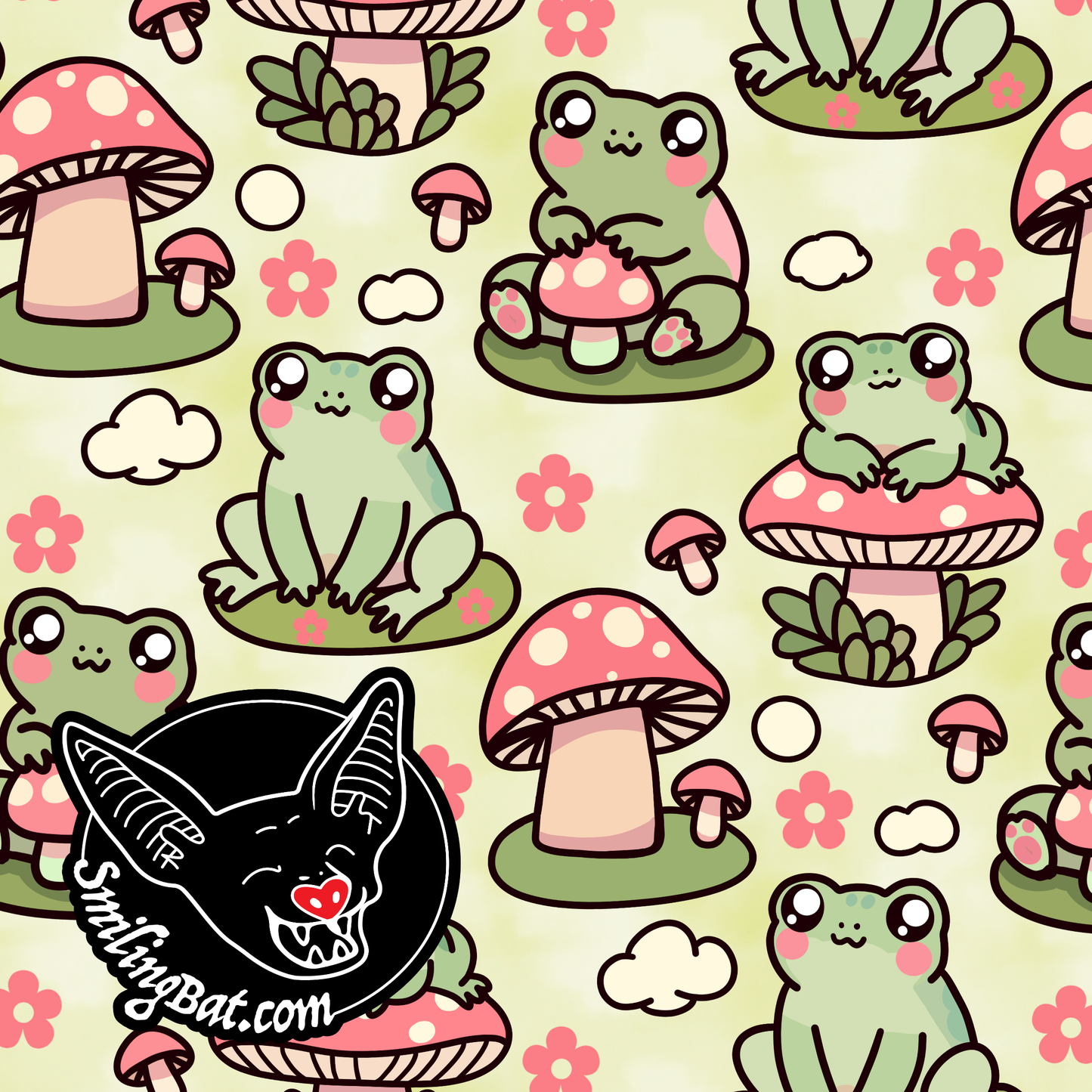 Mushroom frogs