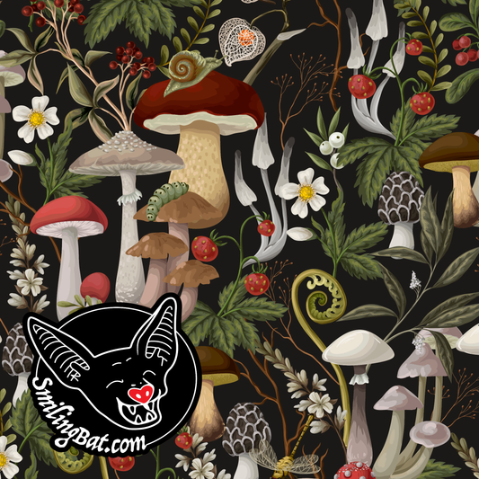 Mushrooms and berry's
