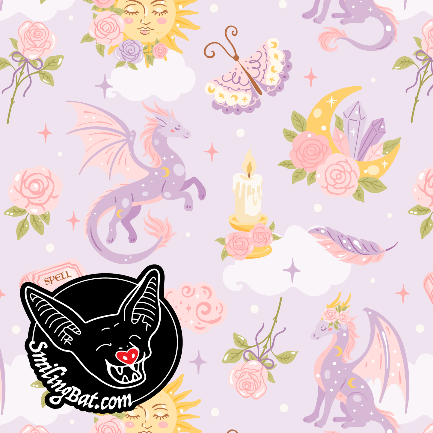 Romantasy dragon purple