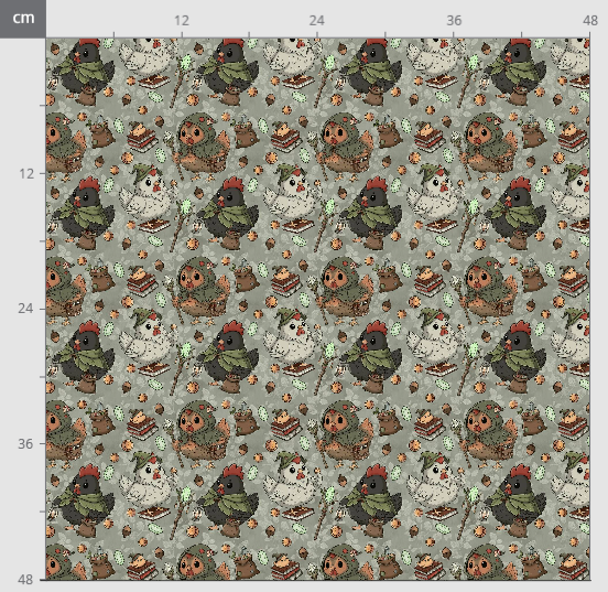 Goblin core chickens