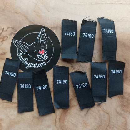 Maatlabel kinderen combinatiemaat